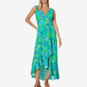 NEW LILLY PULITZER MOANA MAXI DRESS SIZE:XXS